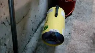 Газовая пушка в гараж2