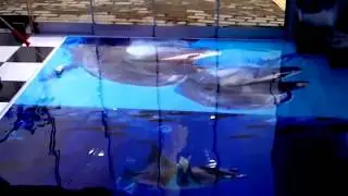 Aplicación porcelanato liquido - pisos 3D