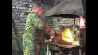 Мастер класс по производству дамасской стали от кузнеца Александра Марушина
