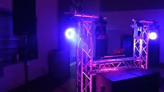 Truss DJ Booth for School Dance | Chauvet, EAW, DAS Audio | Lehigh Valley Events & Productions