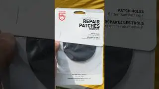 Quick and EASY Tent Repair Patches for Torn Fabrics