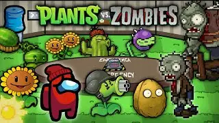 Among Us : But It's Plants Vs. Zombies!! 🌱
