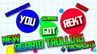 AGARIO NEW TROLLING,TRICKSPLITING AND 150 SUBSCRIBERS SPECIAL FUNNY MONTAGE!!!!!!!!
