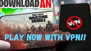 PLAY WARZONE MOBILE NOW WITH VPN! 1 MINUTE GUIDE!