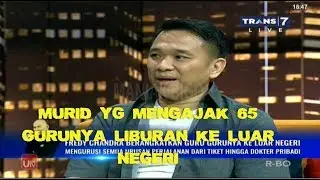 BALAS BUDI MURID SUKSES MENGAJAK 65 GURUNYA KE LUAR NEGERI