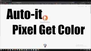 Autoit: Pixel Get Color