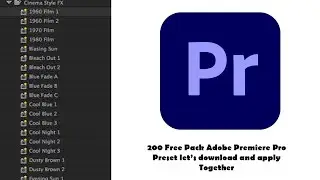 Free Presets Adobe premiere pro
