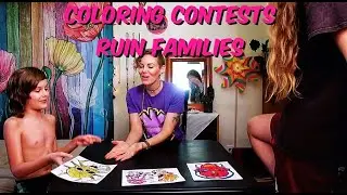 Coloring Contests Ruin Families