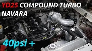 YD25 Navara Compound Turbo Upgrade