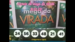 Sorteio da MEGA-SENA da virada 2023