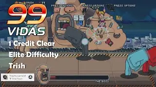 99Vidas (PS4) 1CC with Trish (Elite Difficulty)