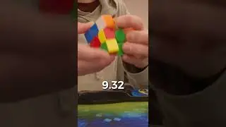 9.55 PR Rubiks Cube Average