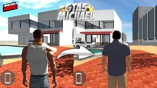 GTA 5 MICHAEL MODE IN INDIAN BIKES DRIVING 3D