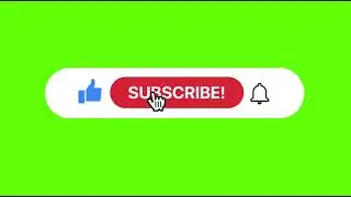 Green Screen Subscribe Button