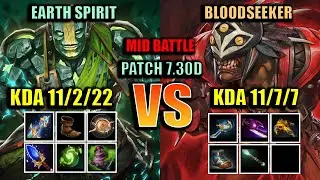 EARTH SPIRIT GOD VS BLOODSEEKER MID BATTLE!!!