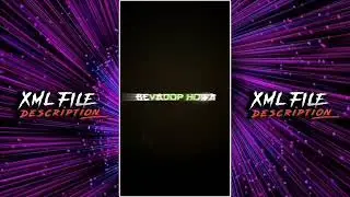 NEW BANGLA ATTITUDE XML 💦⚡NEW BOYS XML VIDEO 💫🔰 NEW TREND XML FILE 💦🍂 || 