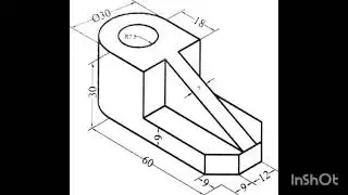 AutoCad Tutorial: Isometric Projection Part 1 