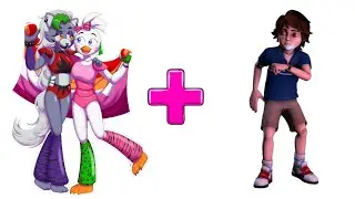 ROXANNE WOLF + CHICA + GREGORY - CLOTHES = ??? (FNAF Animation)