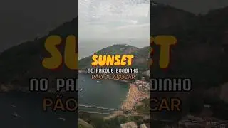 Pôr do sol no Morro da Urca #viral #carioca #brasil #riodejaneiro #turismo #gastronomia #hotdog