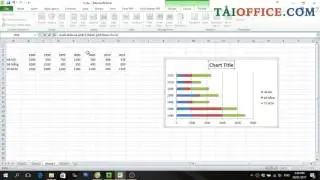 Hướng dẫn vẽ biều đồ thanh trong Excel