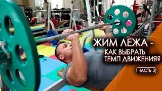 Bench press - how to choose the tempo of movement?