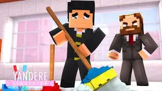 O SENPAI FICOU DE CASTIGO!! - YANDERE SIMULATOR NO MINECRAFT #12