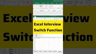 Excel Interview Crack shorts video 😎 #excel #shorts