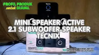 Mini Active Speaker TECNIX SubWoofer 2in1 - WIHANS Online Shop - 085225672999 / 085292958499