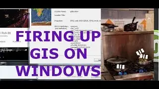 Firing Up GIS Map On Windows and Editing Using Python