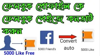 convert your facebook profile into facebook page.
