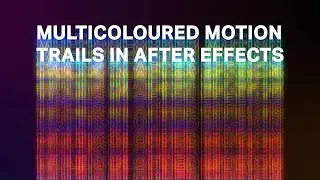 Create a multicoloured echo effect in After Effects with Waterfall
