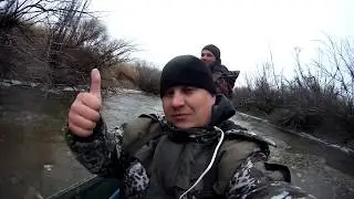 Болотоход 15лс своими руками! по замерзающей реке!