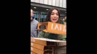 Stan Twitter: Dua Lipa stealing pizza from her fans