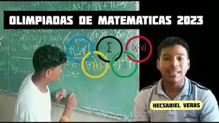 Anunciando las Olimpiadas de Matemáticas 2023.