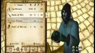 Duplicating Items In Oblivion Xbox 360 w/ Audio