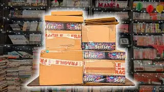 MEGA MASSIVE USED AND NEW SCIFIER MANGA UNBOXING