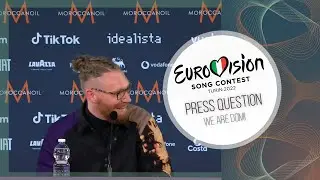 PRESS QUESTION ► We Are Domi (Czech Republic Eurovision 2022)