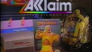 WWF Wrestlemania (1989) Television Commercial - Video Game - Acclaim  - NES Nintendo