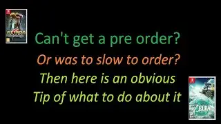 An Obvius tip if you missed out on a pre-order!