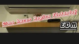 COMO HACER REPISA FLOTANTE MUY FÁCIL #carpinteria #muebles #tips