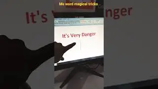 ms word magical tricks 