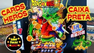 Unboxing & Review Dragon Ball Heros Cards Collection Serie 2 Caixa Preta