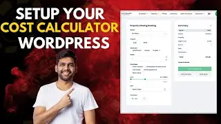 Setup Cost Calculator WordPress Plugin | Price Estimation Calculator |