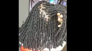 BUTTERFLY FAUX LOCS VERY DETAILED/ using SPRING twist hair
