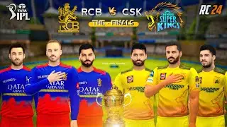 Tata IPL 2024 🏆 In Real Cricket 24 || RCB vs CSK || The Final || RC24 @RealCricket