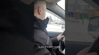 Тяжёлый разворот зимой на экзамене ГАИ 2024г.Омск 