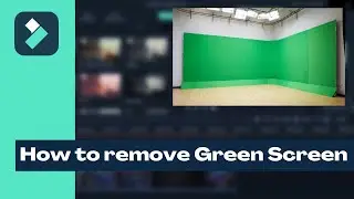 How to Remove Green Screen in Filmora | Remove any Screen | Filmora Tutorial in Urdu || Connect Umer