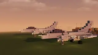 |Винищувач F16 у Minecraft| |Истребитель Ф16 в Майнкрафт|
