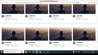 youtube clone in Html css day 1/90 in hot summer haha #viral #htmlcssjs