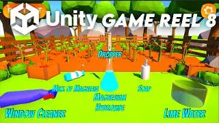 Acids, Bases and Salts : Game Reel Showcase Vol 8 🎮🔬 #animation #games #shorts
